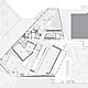 PL00: 1 lobby, 2 bookstore, 3 coat check, 4 lightfall, 5 architecture and design gallery I, 6 architecture and design gallery II, 7 architecture and design gallery III, 8 library, 9 architecture and design curatorial offices