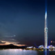 Night view (Image: GDS Architects, CG: Rayus)