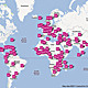 FrontlineSMS: world map