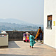 Open air terrace for pediatric patients to play outside. (Photo courtesy of MASS Design Group)