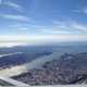 NYC from Airplane Window