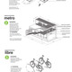 Diagram, bike parking types (Image: Andrea Hernández & Cruz Criollo)