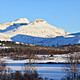Photo of the national park seen from Vatnvatnet (Photo: Tor Egil Kvalnes)