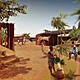 Holcim Gold Award: Secondary school with passive ventilation system: Courtyard.