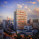 SSC, tower, evening view (Image: Serie Architects)