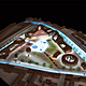Aerial view, night (Image: WORKac)