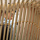 Interior, rubber band connections. (Photo: Jennifer Chang)