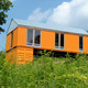 Container House in Livingston Manor, NY by Tim Steele Design