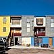 Incremental Housing: AFTER: Architects: Alejandro Aravena, Tomás Cortese, Emilio de la Cerda, Andrés Iacobelli, and Alfonso Montero, Elemental (Chile); engineers: José Gajardo, Juan Carlos de la Llera; urbanization specialist: Proingel and Abraham Guerra. Construction: Loga S.A. Client: Chile Barrio. Iquique, Chile, 2003-4. Concrete, brick concrete, wood panels. Photo: © Elemental