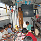 School on Wheels: Designer/implementer: Door Step School. Funders: Cummins India Pvt. Ltd. and Springer Science+Business Media Deutschland GmbH. Pune, India, 2000-present. Photo: © Vijay Gondi 