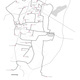 Diagram of Mercado Distribution (only in the Central Districts) and street system, relative to the Central de Abastos. image by Chris DeHenzel