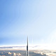 View from the clouds (Image: Adrian Smith + Gordon Gill Architecture)