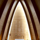 Altar at Matti Sanaksenaho's Ecumenical Chapel