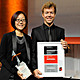 Winners of the Holcim Awards Silver 2011 North America for “Zero net energy school building, Los Angeles, CA” (l-r): Gloria Lee and Nathan Swift, Swift Lee Office, Los Angeles, CA.
