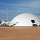 Brazilian National Museum, Brasília, inaugurated at the opening of Brasília in 1960
