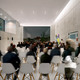 Interior view, Central Building, night (Image: CHYBIK+KRISTOF AA)