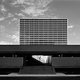 East Tower at Lafayette Park, Detroit, by Mies van der Rohe, 1963. (Photo taken in 1974 by Balthazar Korab)